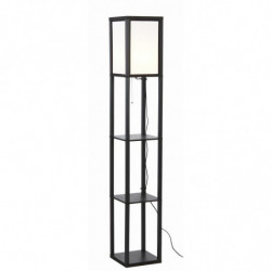 Lampadaire - 3 étages - Bigo - L 26 x l 26 x H 160 cm - Noir