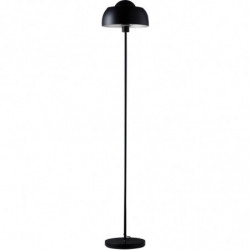 Lampadaire avec dôme en métal - D 29 x H 160 cm - Noir