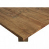 Table de salle à manger en pin recyclé - Patio - L 200 x l 100 x H 77 cm - Marron