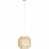 Suspension en bambou - Bali - D 40 x H 36,5 cm - Beige