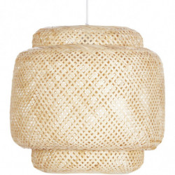 Suspension en bambou - Bali - D 40 x H 36,5 cm - Beige