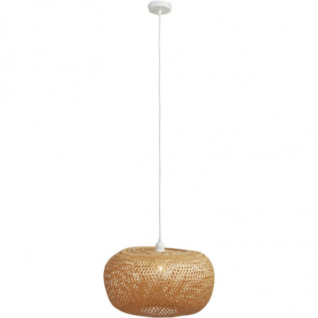 Suspension en bambou - Malibu - D 45 x H 145 cm - Beige