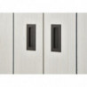 Armoire en bois - Bernado - L 98 x l 55 x H 180 cm - Beige et gris
