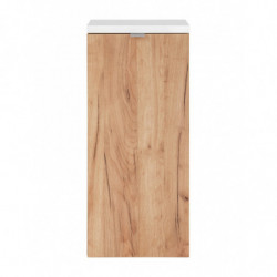 Armoire panier à linge Capri Oak - 35 x 35 x 80 cm - Meuble bas