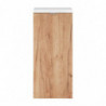 Armoire panier à linge Capri Oak - 35 x 35 x 80 cm - Meuble bas
