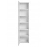 Grande armoire murale - 40 x 33 x 170 cm - Havana White