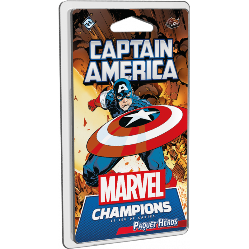 Marvel champions - Captain America - Héros - Jeu de cartes