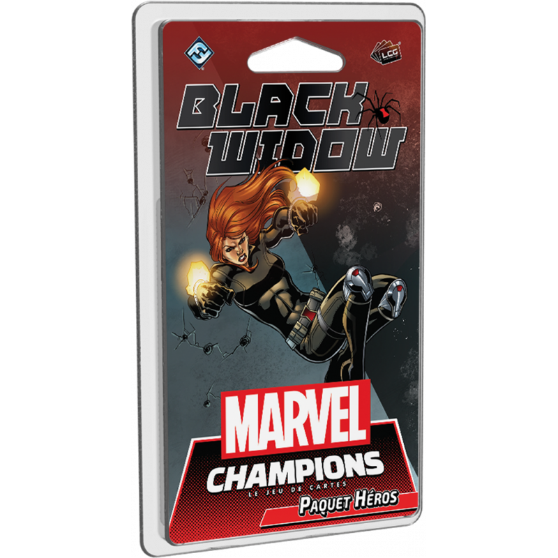 Marvel champions - Black Widow - Héros - Jeux de cartes