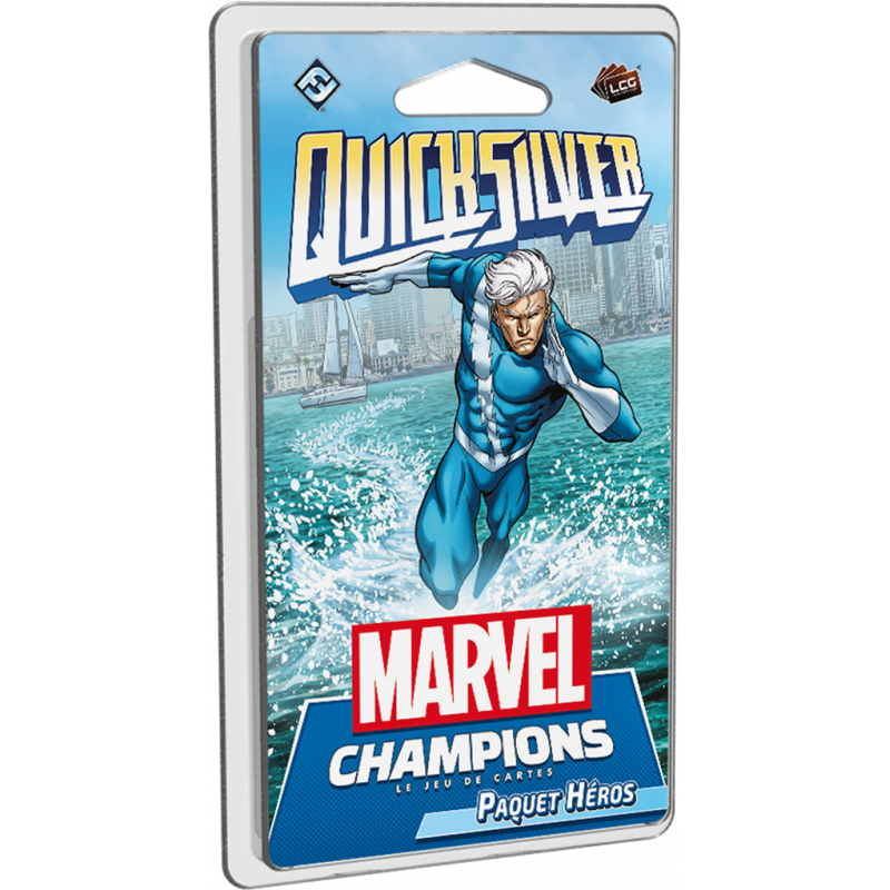 Marvel champions - Quicksilver - Héros - Jeu de cartes