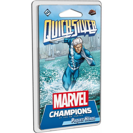 Marvel champions - Quicksilver - Héros - Jeu de cartes