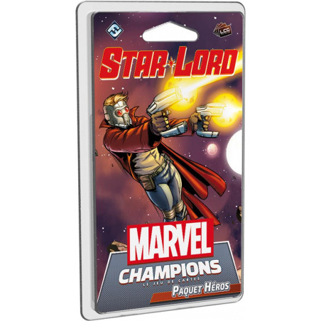 Marvel champions - Star-Lord - Héros - Jeu de cartes