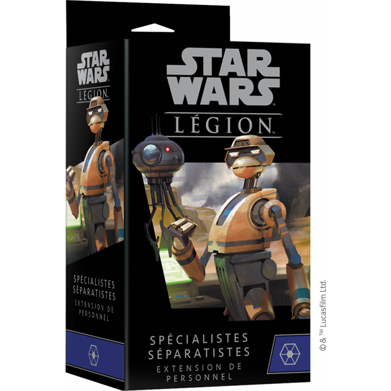 Star wars légion - Spécialistes séparatistes - Jeux spécialistes