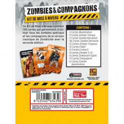 Zombicide - 2 eme édition - Zombies et Compagnons - Jeu de société