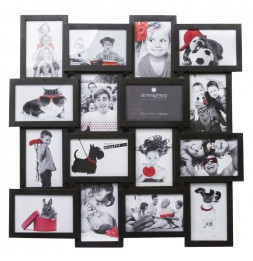 Pele-mele -  16 photos 10 x 15 cm standards - Noir