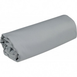 Drap housse en satin de...