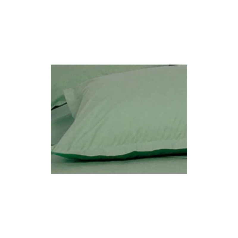 Taie d'oreiller en percale de coton - Manoir - 65 x 65 cm - Opale
