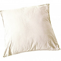 Taie d'oreiller en coton - Palace - 65 x 65 cm - Blanc nacré