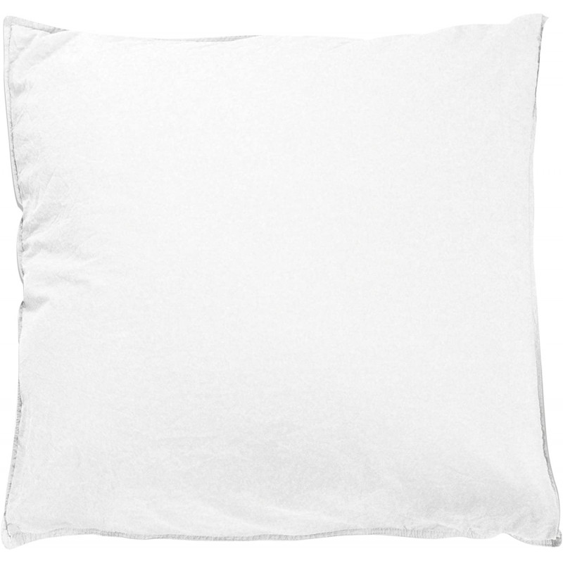 Taie d'oreiller en coton - Palace - 65 x 65 cm - Blanc neige