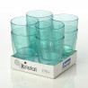 Lot de 8 verres incassables en plastique - 0,28 L - Coloris aléatoire