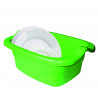 Bassine rectangulaire - 9 L - Coloris aléatoire