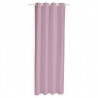 Rideau isolant thermique - 140 X 240 cm - Rose pâle