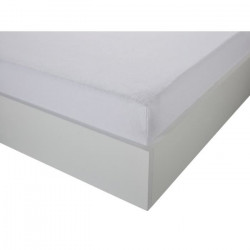 Protège matelas imperméable - Anti-acariens - 90 X 190 cm - Blanc