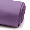 Drap housse en coton - 57 fils - l 90 x L 190 cm - Violet