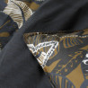 Parure de lit en coton - Teranga - l 220 x L 240 cm - Imprimé végétal
