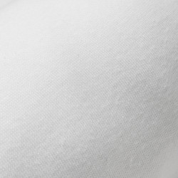 Drap housse en coton - Jersey - l 140 x L 190 cm - Blanc