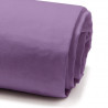 Drap housse en coton - l 140 x L 190 cm - Violet