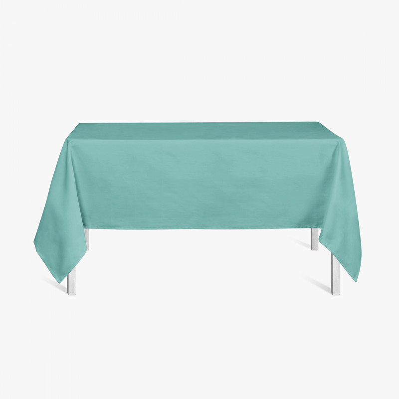 Nappe rectangulaire unie - 140 X 200 cm - Vert