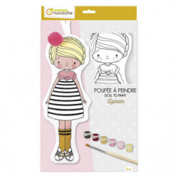Poupée à peindre - Laureen...