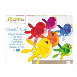 Educativ' Puzzle - Dégradés de couleurs - Jeu enfants