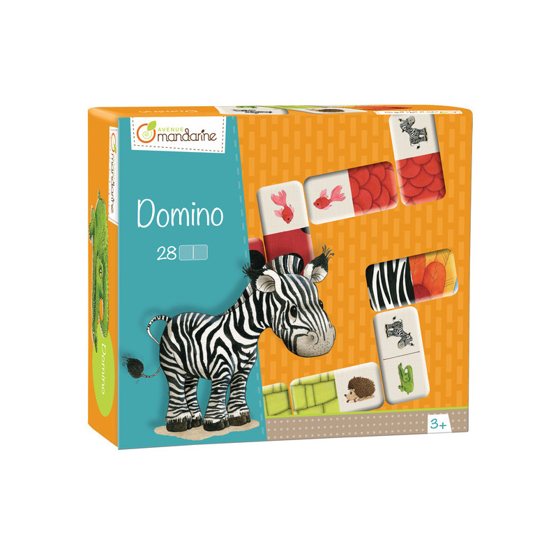 Domino - Animaux et textures - Jeux de société