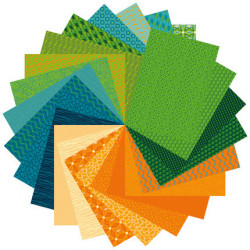 Lot de 96 feuilles de papier - Grrr - A4 - Multicolore
