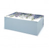 Boîte de rangement - Quintessence - 35,5 x 26 x 13 cm - Bleu