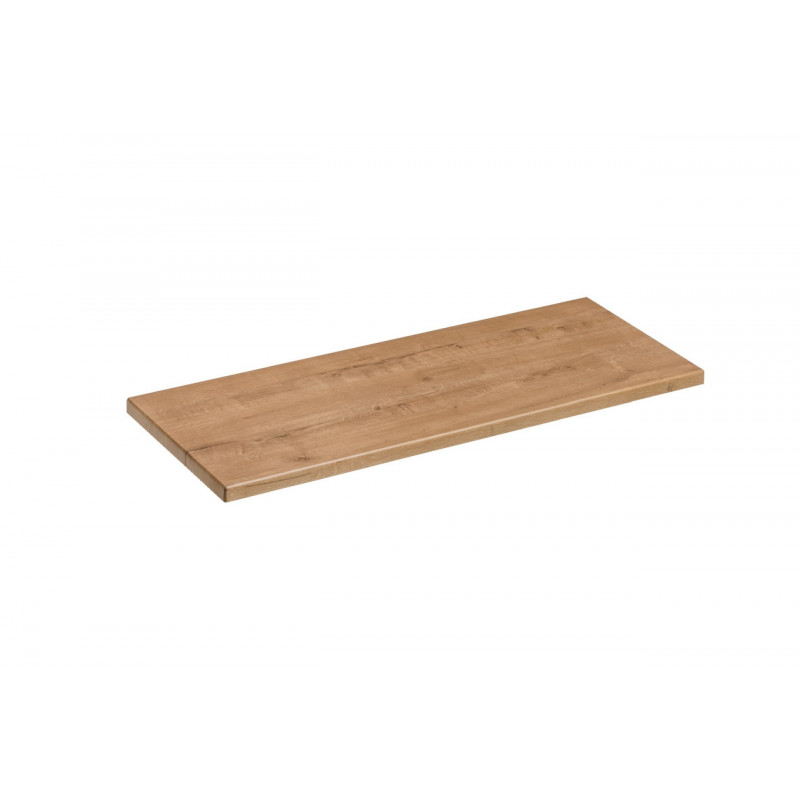 Plateau meuble sous vasque - 60 x 47 x 2,5 cm - Monako Oak