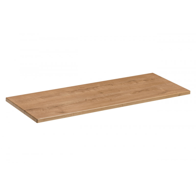 Plateau meuble sous vasque - 140 x 47 x 2,5 cm - Monako Oak