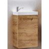 Ensemble meuble sous-vasque + vasque - P 22 x L 40 cm - Aruba Craft