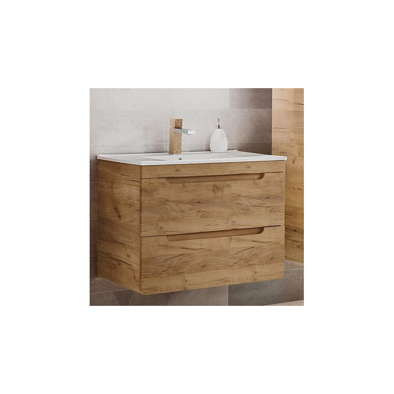 Ensemble meuble sous-vasque + vasque - 60 cm - Aruba Craft