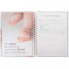 Livre de naissance - L 20.4 x l 25.5 cm - 100 pages - Rose