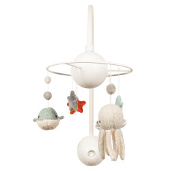 Mobile musical rechargeable pour bébé - Océan