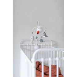 Mobile musical rechargeable pour bébé - Océan