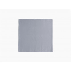 Lot de 6 serviettes de table en coton - Yuco - 45 x 45 cm - Blanc
