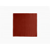 Lot de 6 serviettes de table en coton - Yuco - 45 x 45 cm - Rouge