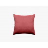 Taie d'oreiller sac lin lavé - Sonate - 65 x 65 cm - Rouge