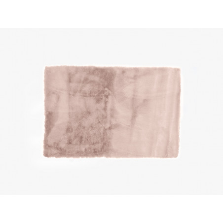 Tapis rectangulaire en fausse fourrure - Woodland - 180 x 240 cm - Nude