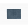 Tapis éponge en coton - Naia - 60 x 80 cm - Bleu
