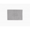 Tapis éponge en coton - Naia - 60 x 80 cm - Gris clair