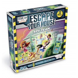 Coffret 6 jeux - Espace room Junior "Escape your house - Riviera Games